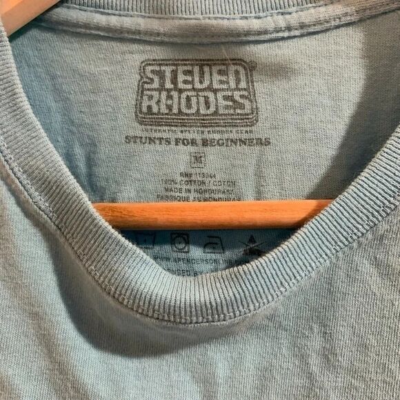 Steven Rhodes | Cropped Grunge Tee - Picture 5 of 5